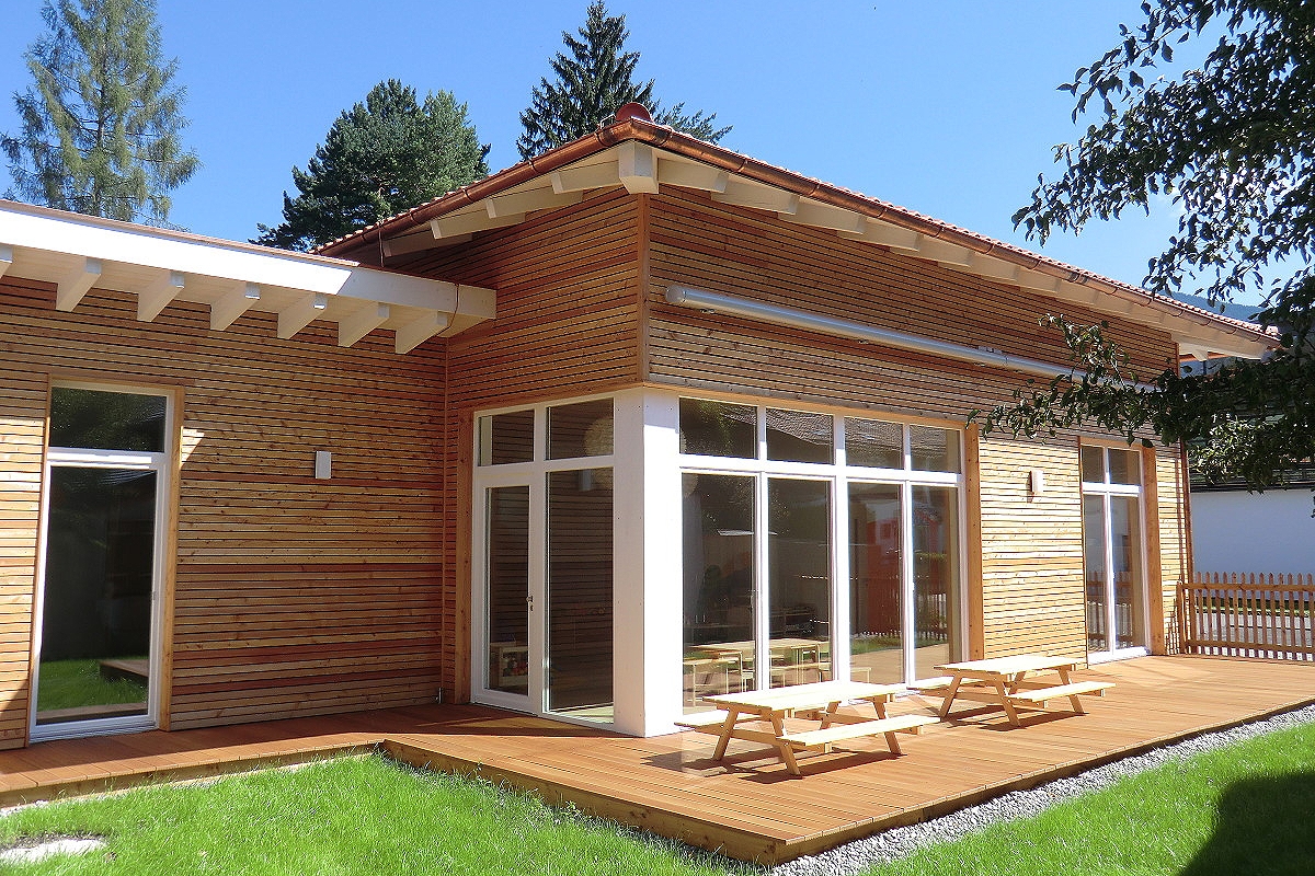 Bauplanung Archtekturbüro Dipl.-Ing.(FH) Georg Doll - Kindergarten Oberammergau 2013 & 2019